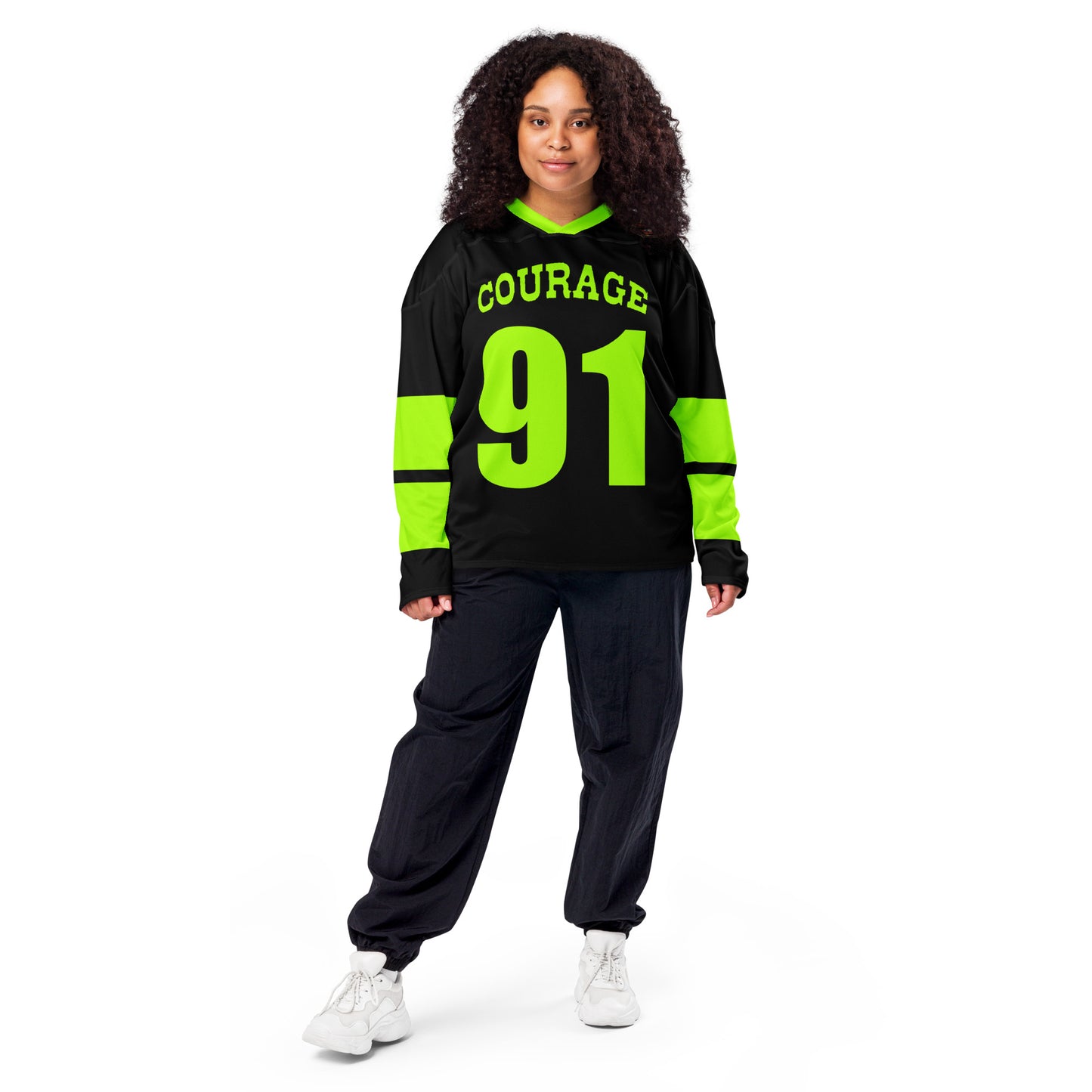 Caleb highlighter bowl hockey fan jersey