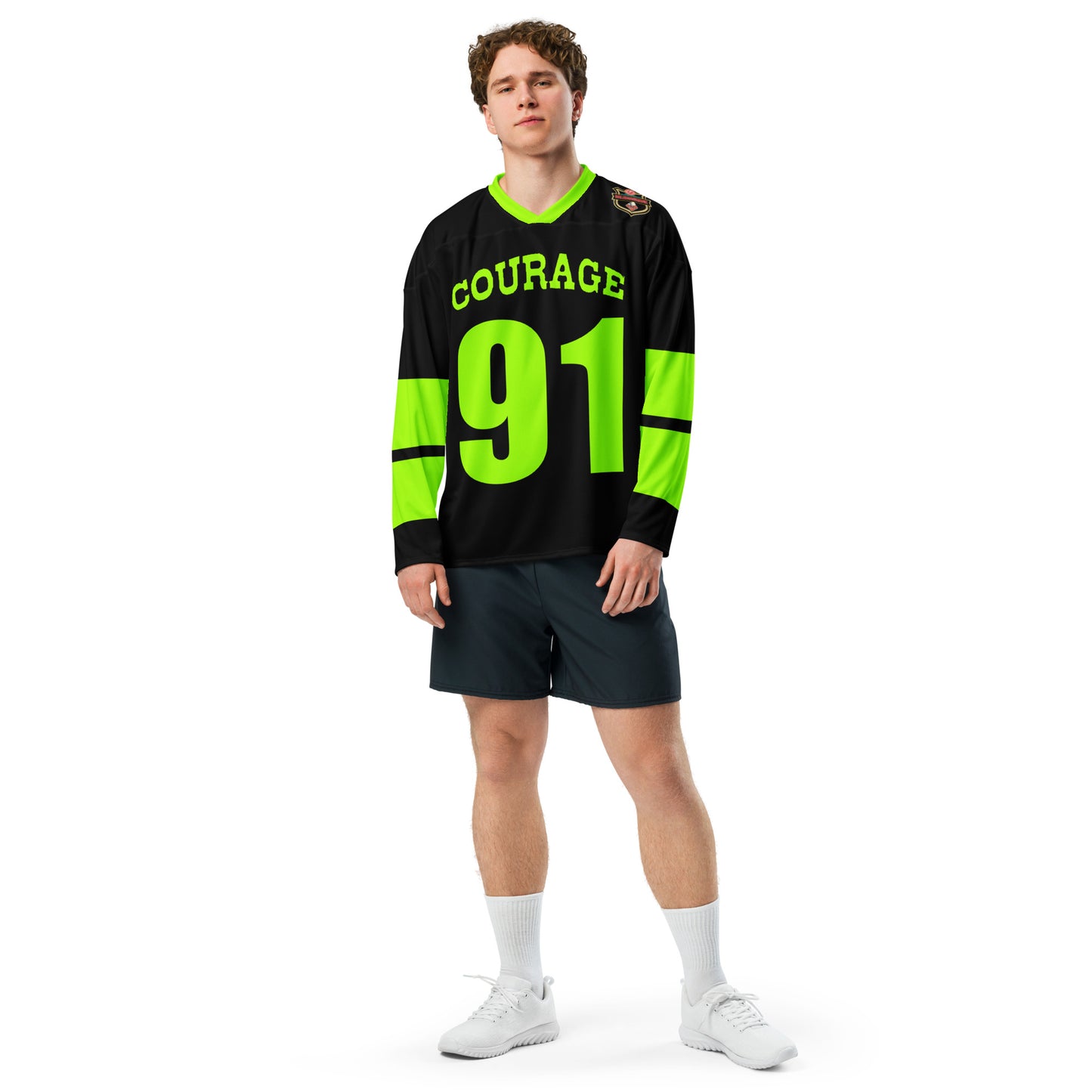 Caleb highlighter bowl hockey fan jersey