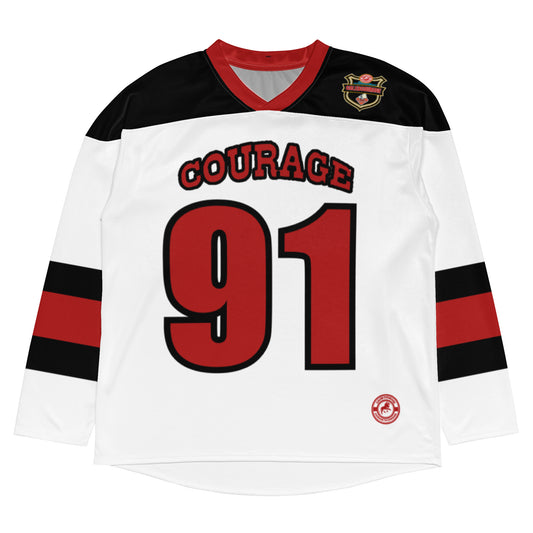 Caleb cool bowl hockey fan jersey