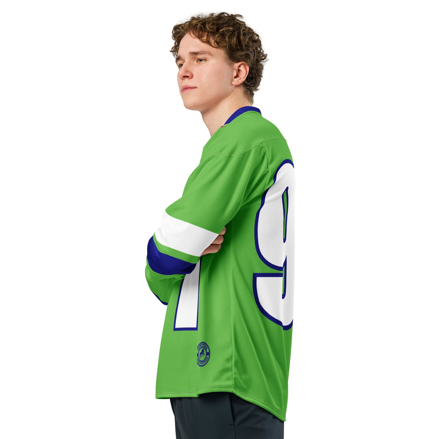 Caleb Tropical bowl hockey fan jersey