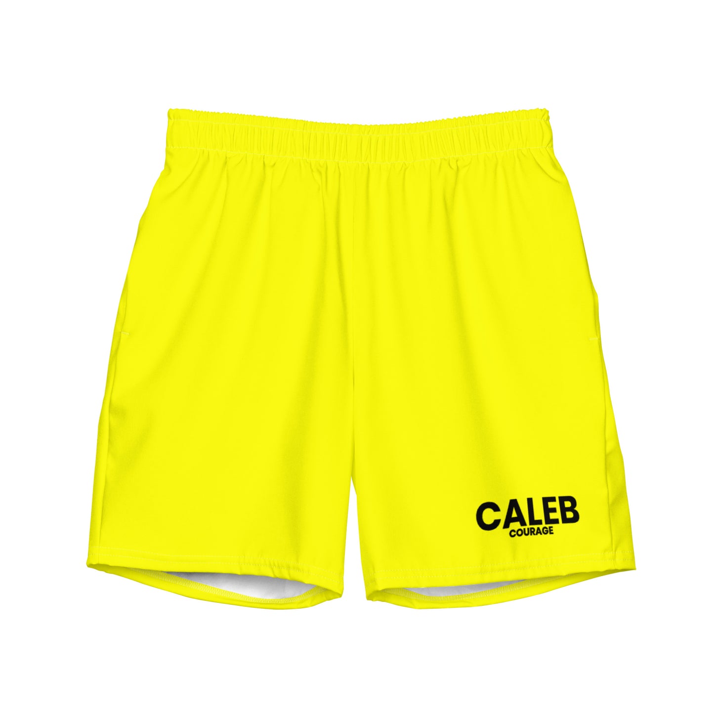 Highlighter yellow Swim Trunks