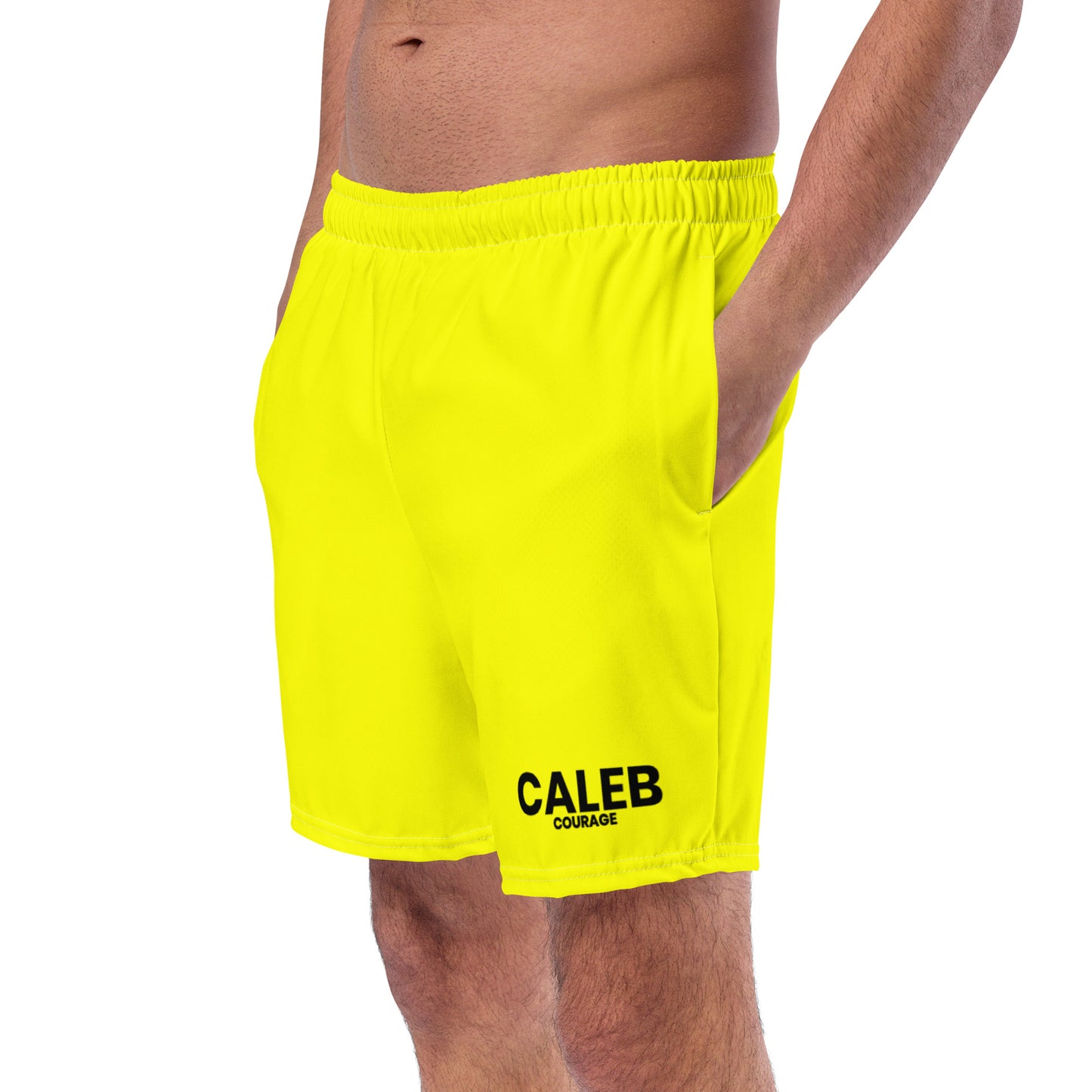 Highlighter yellow Swim Trunks