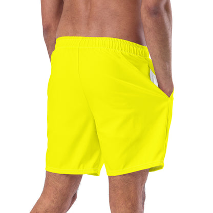 Highlighter yellow Swim Trunks