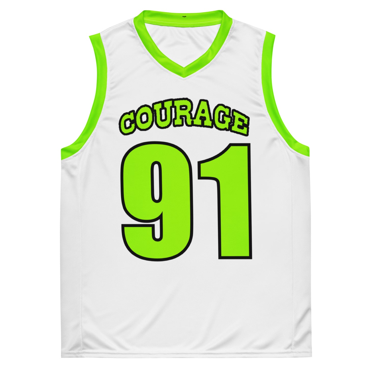 Courage 91 unisex basketball jersey( HGreen)