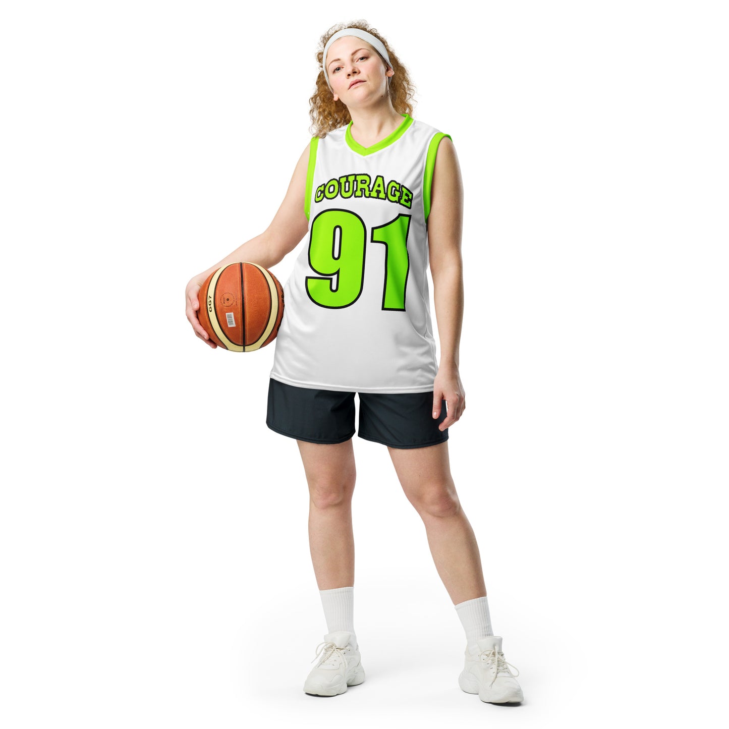 Courage 91 unisex basketball jersey( HGreen)