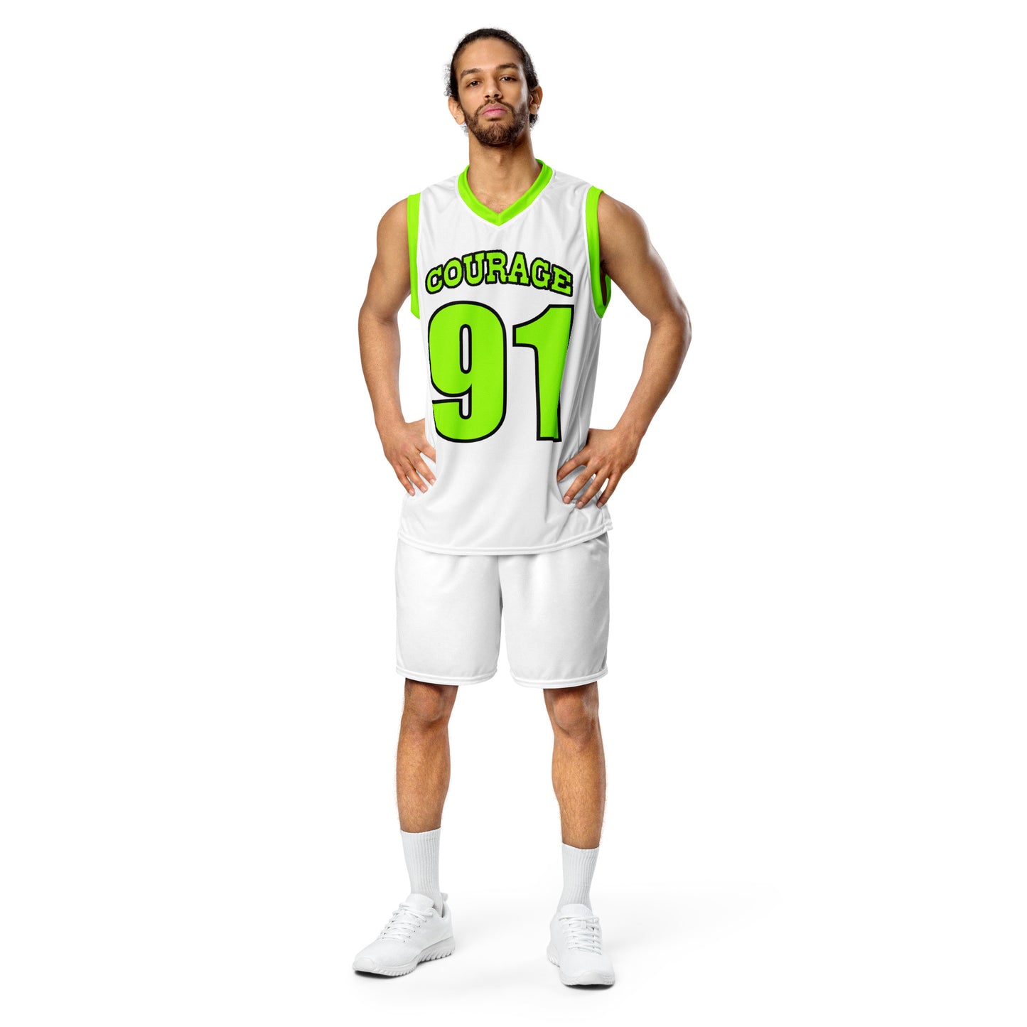 Courage 91 unisex basketball jersey( HGreen)