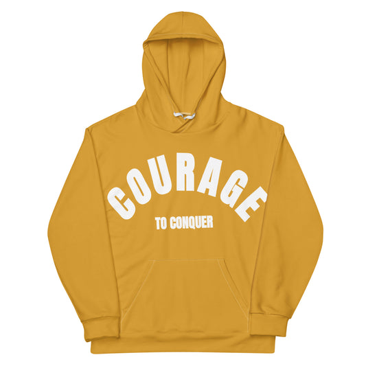 Caleb gold Unisex Hoodie (To conquer)