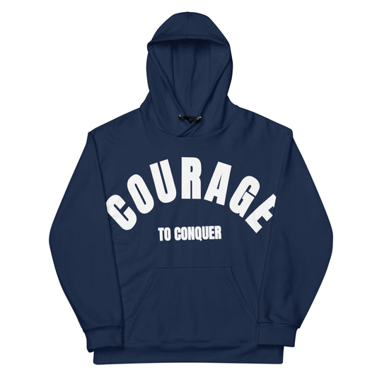 Caleb navy blue Unisex Hoodie