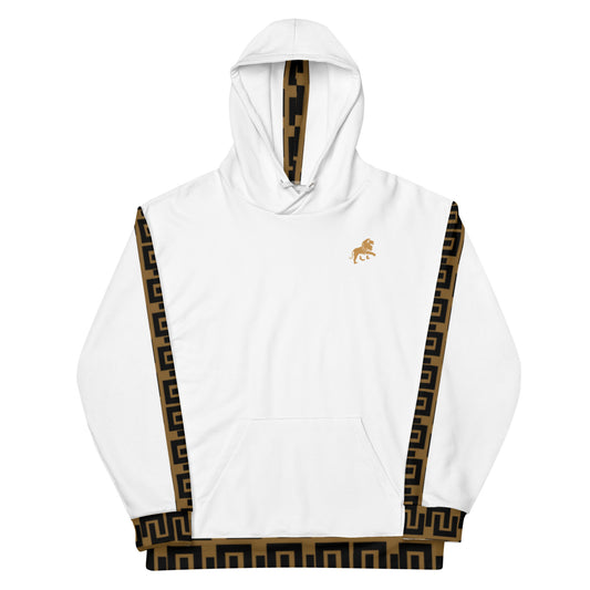 Caleb luxury Unisex Hoodie white