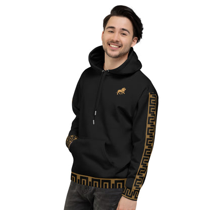 Caleb luxury Unisex stripe Hoodie