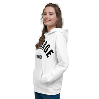 Caleb Unisex Hoodie white (To conquer)