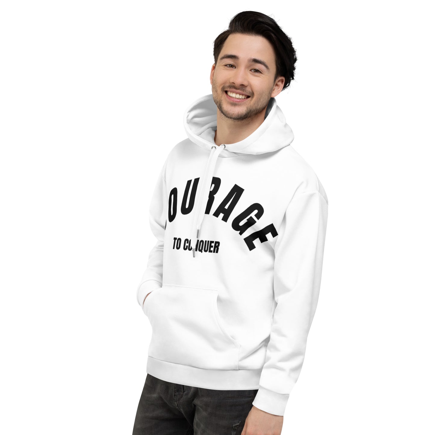 Caleb Unisex Hoodie white (To conquer)