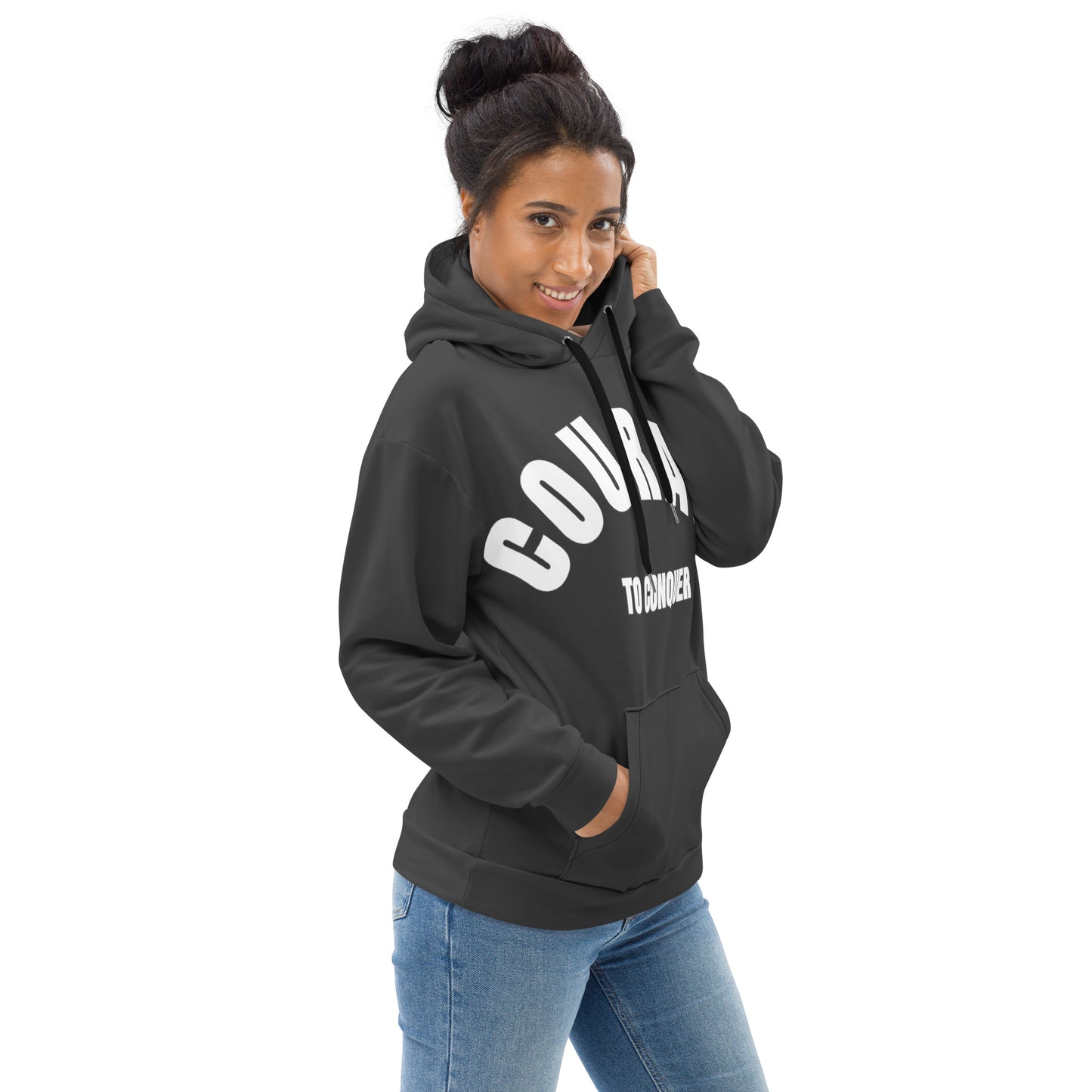 Caleb grey dark Unisex Hoodie