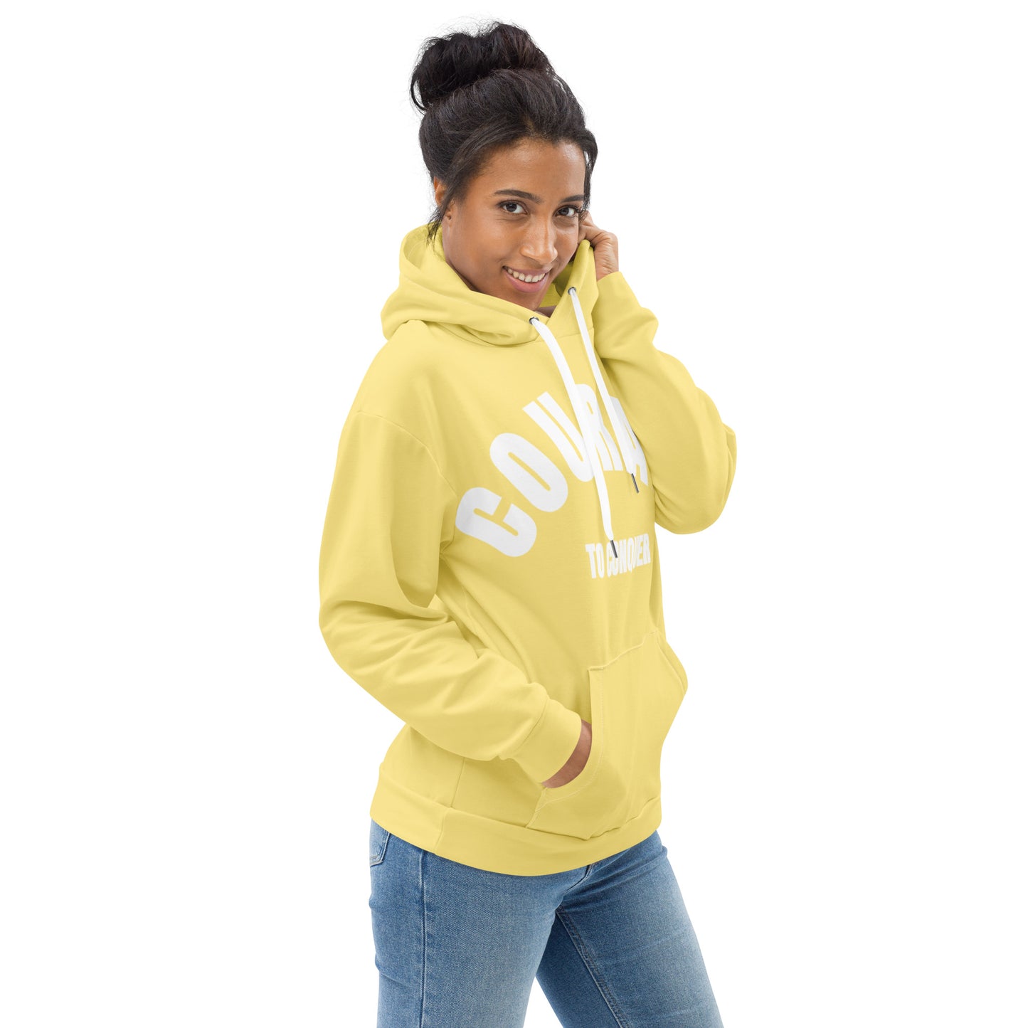 Caleb yellow Unisex Hoodie