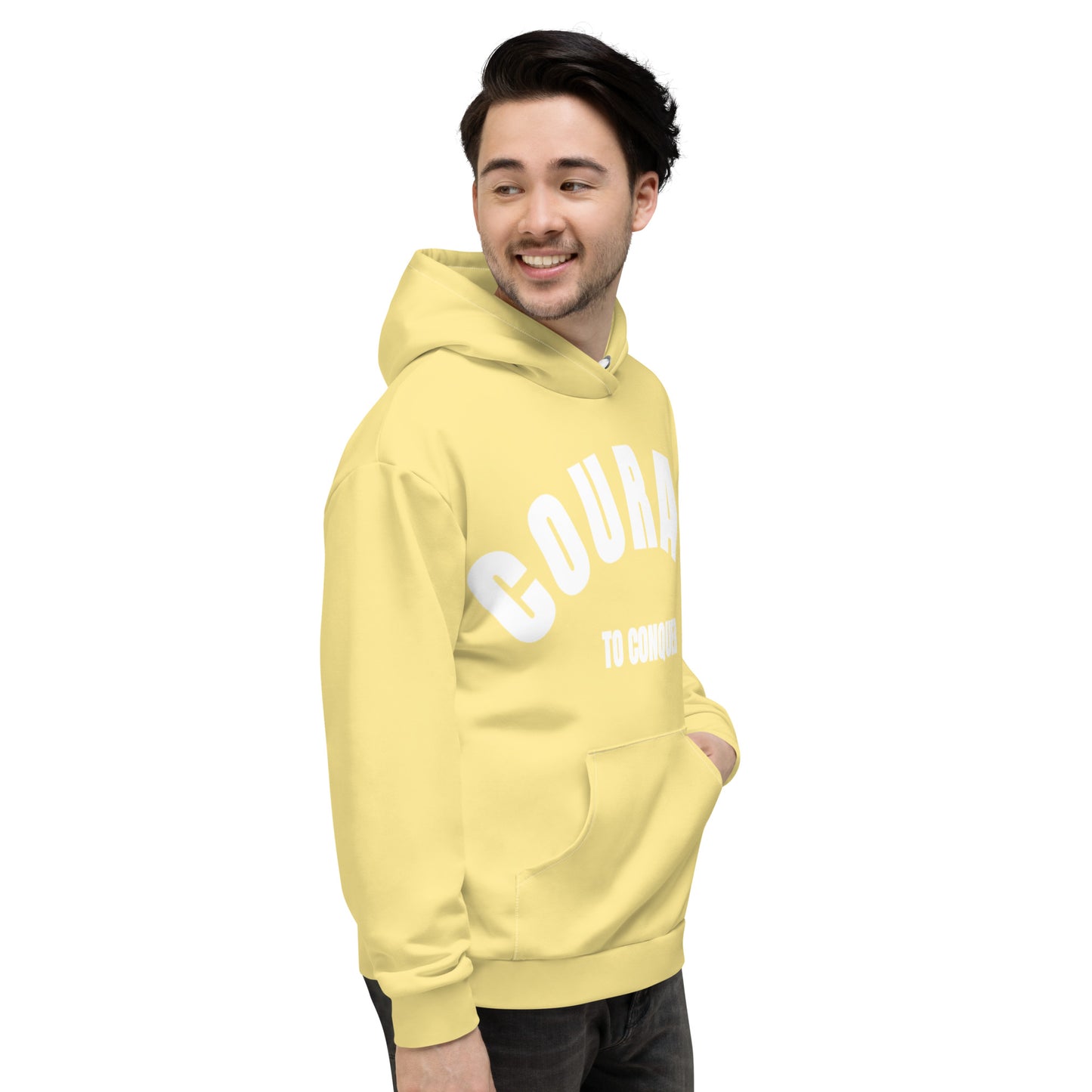 Caleb yellow Unisex Hoodie