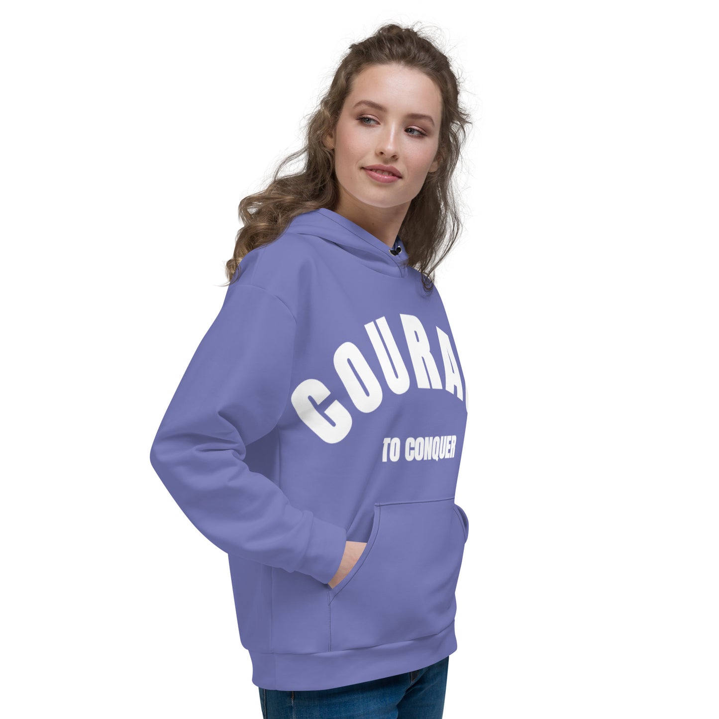 Caleb purple Unisex Hoodie