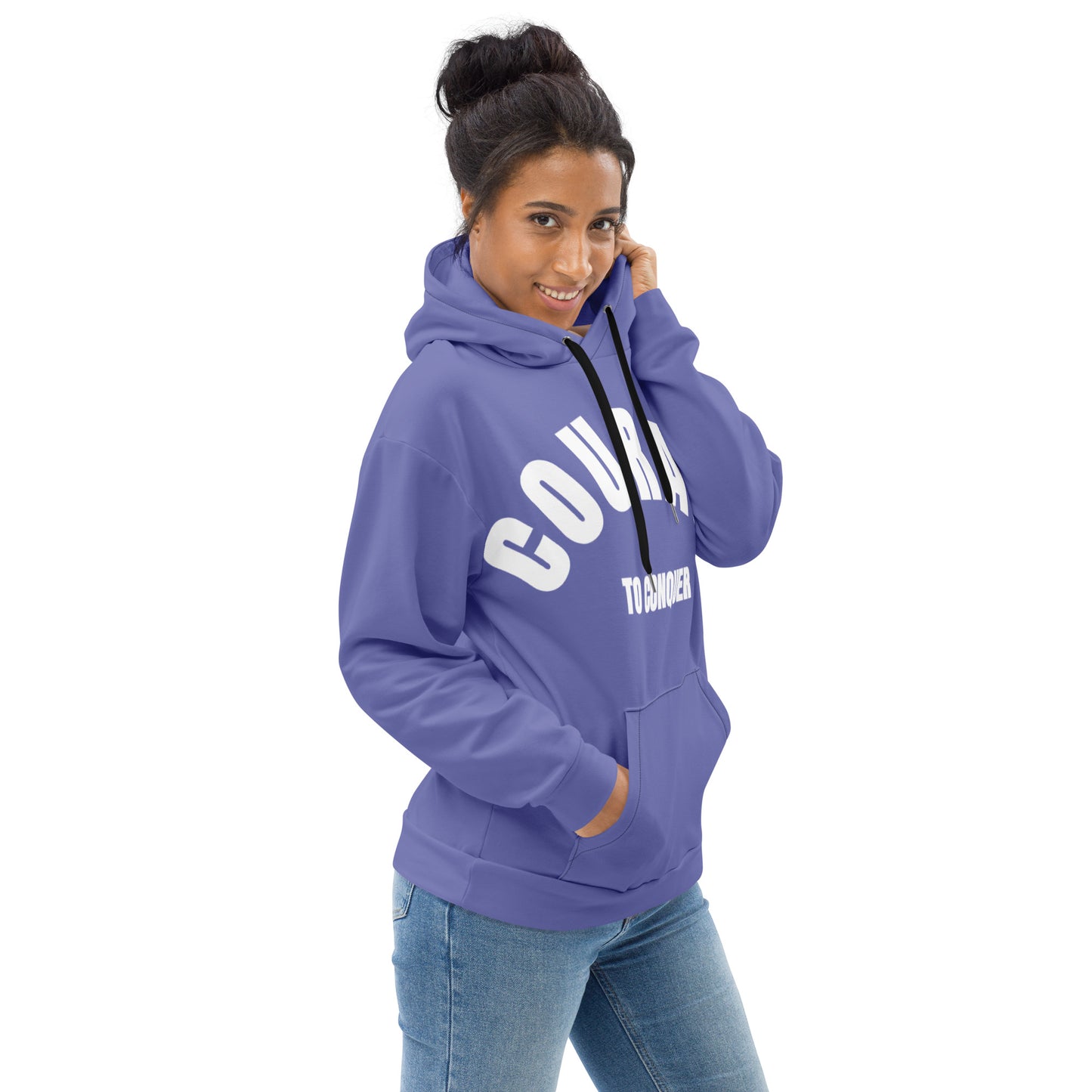 Caleb purple Unisex Hoodie