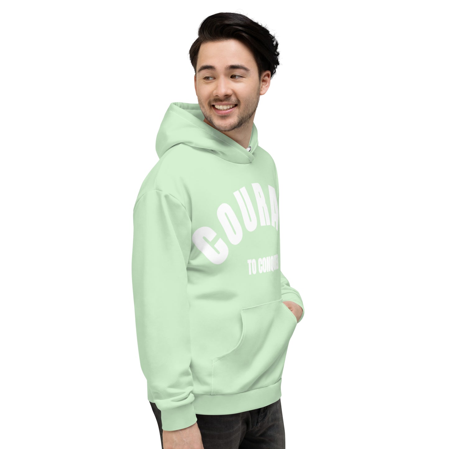 Caleb light green Unisex Hoodie