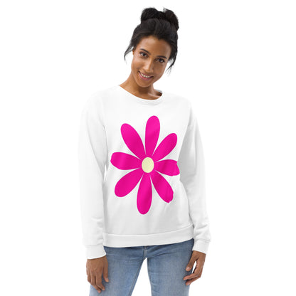 Caleb pink flower Sweatshirt