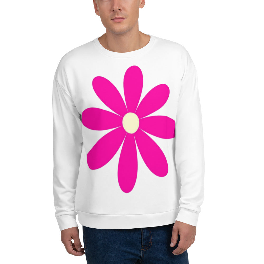 Caleb pink flower Sweatshirt