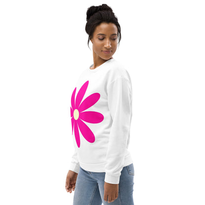 Caleb pink flower Sweatshirt