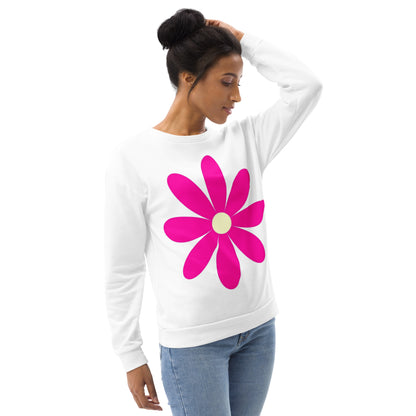 Caleb pink flower Sweatshirt