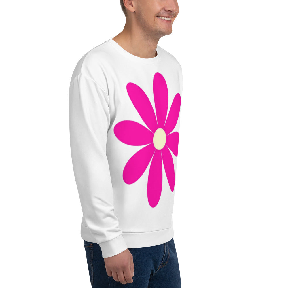 Caleb pink flower Sweatshirt