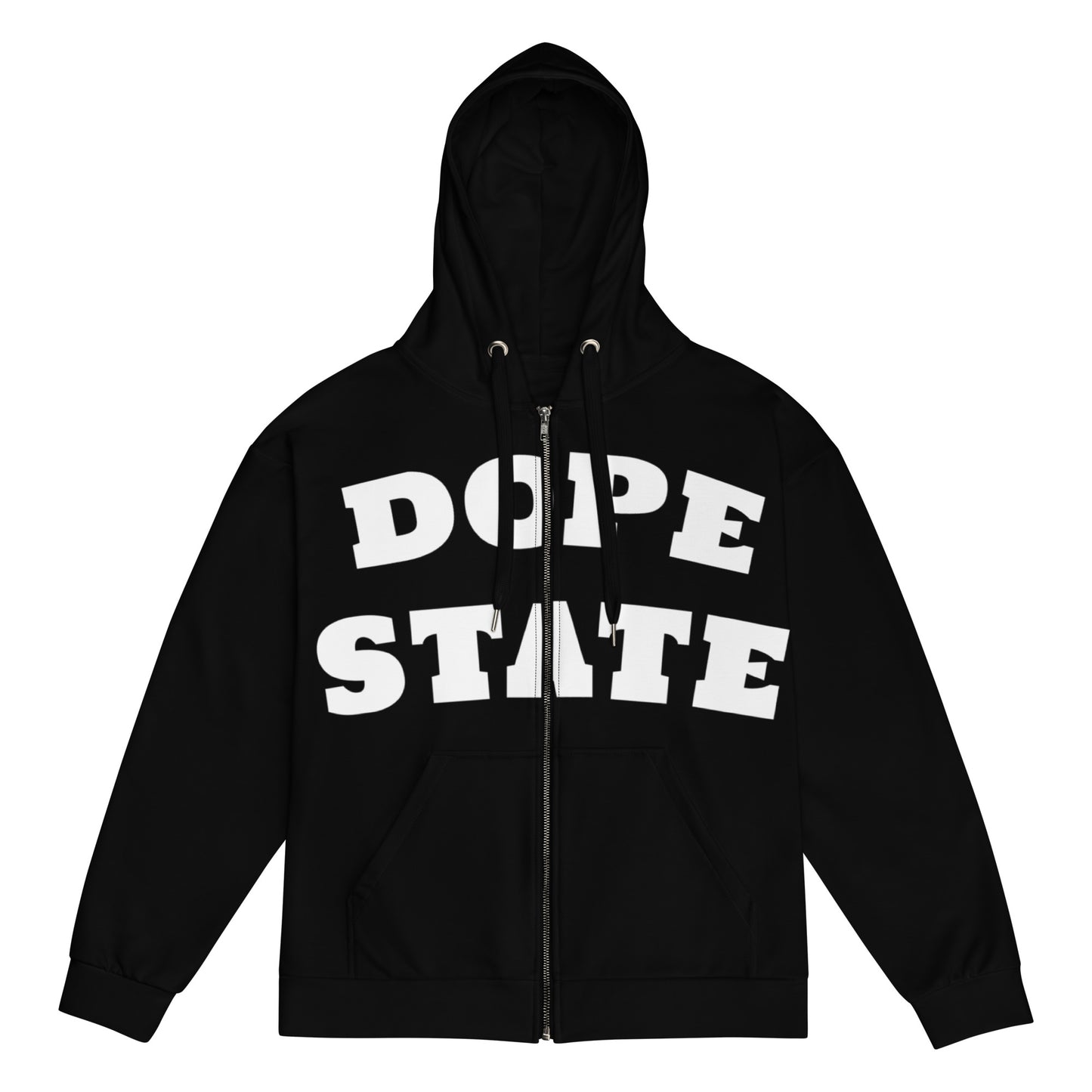 Caleb Unisex dope zip hoodie (black)