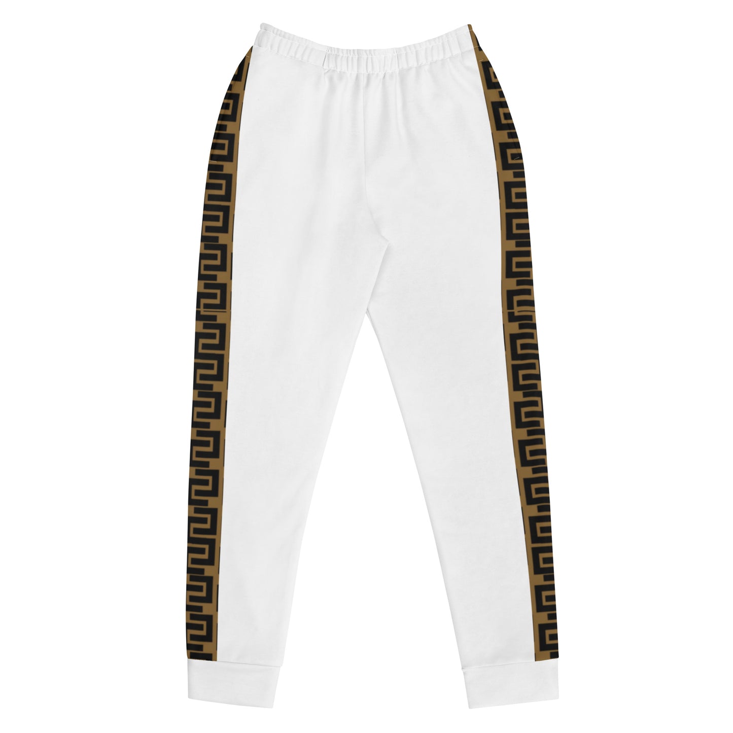 Caleb luxury Women's Joggers white