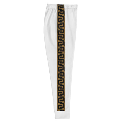 Caleb luxury Women's Joggers white