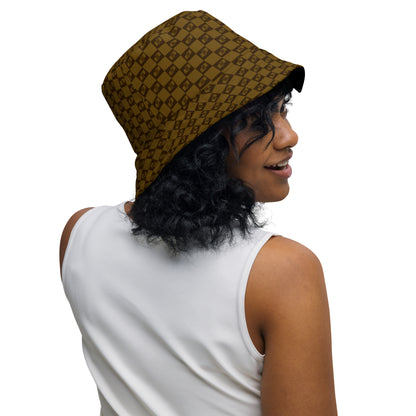 Caleb luxury reversible bucket hat