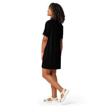 Stretch oversized women T dress