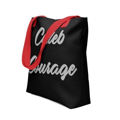 Caleb courage Street tote bag