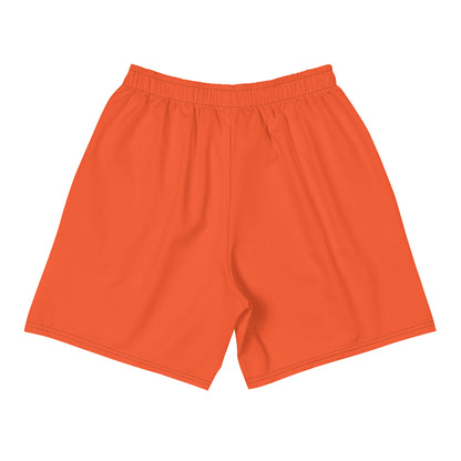 Caleb Unisex orange Sporty Shorts