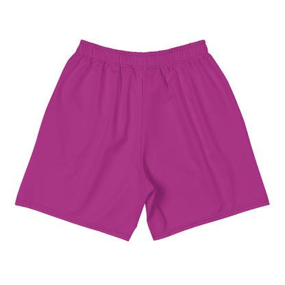 Caleb unisex  sporty Long fushia Shorts