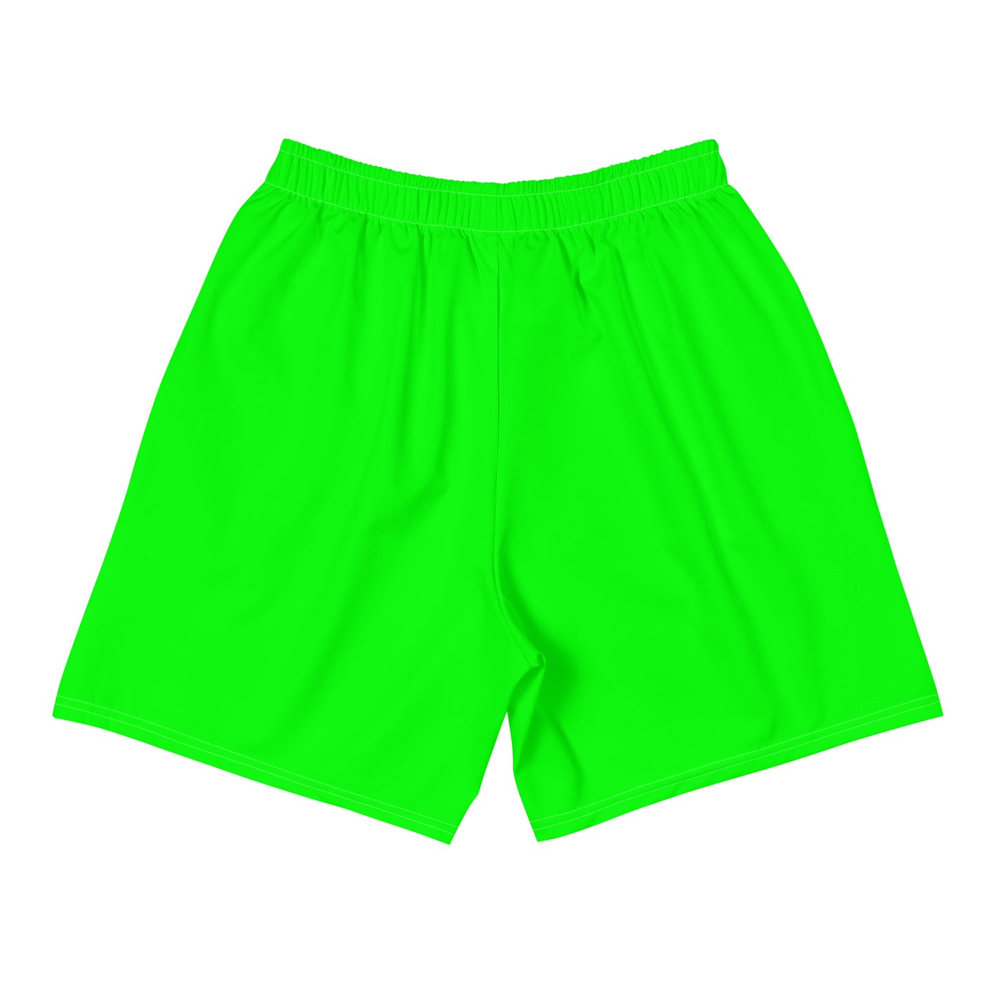 Caleb Unisex highlighter green sporty Shorts