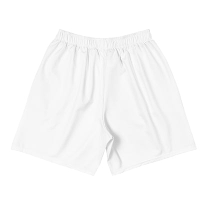 Caleb Unisex white sporty Shorts