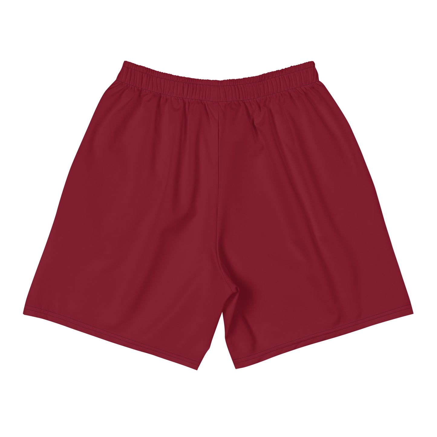 Caleb Unisex burgundy sporty Shorts