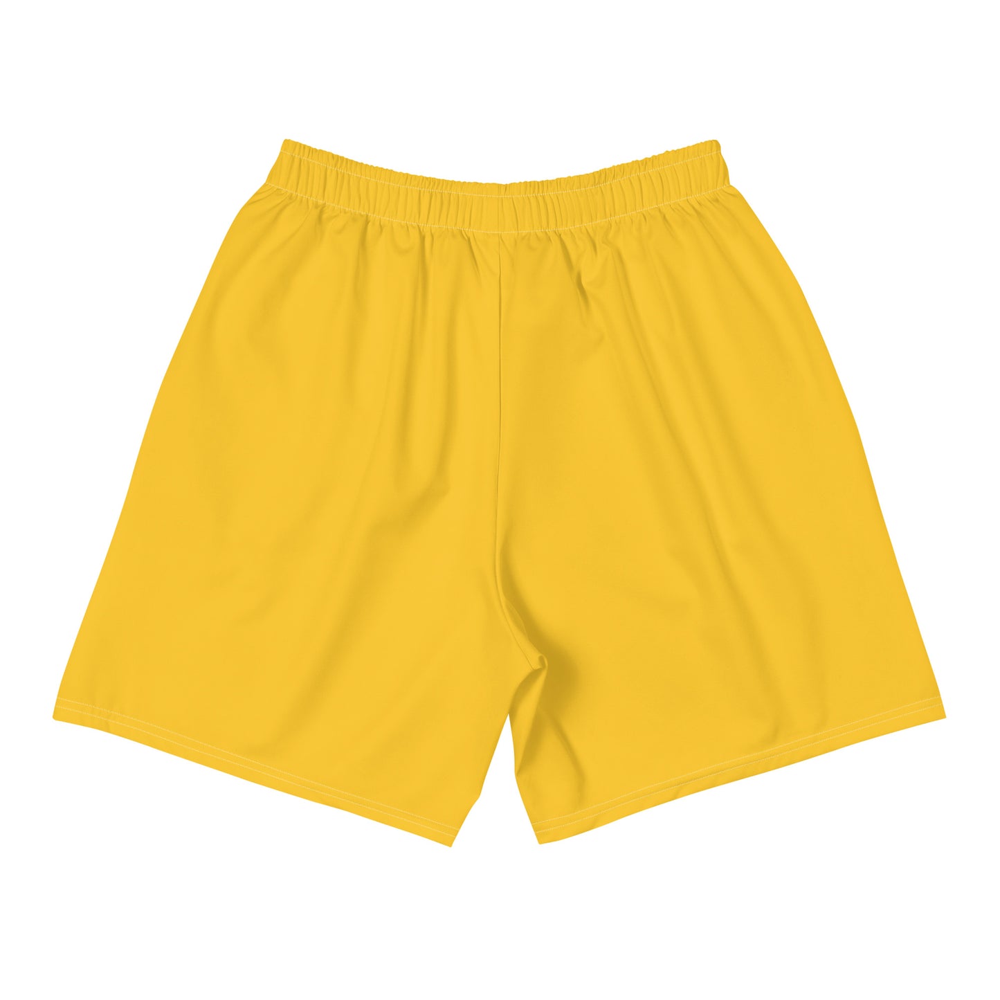 Caleb Unisex yellow sporty Shorts