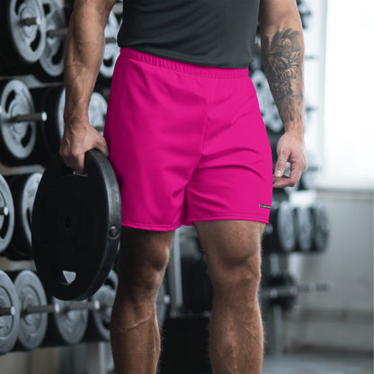 Caleb Unisex pink sporty Shorts