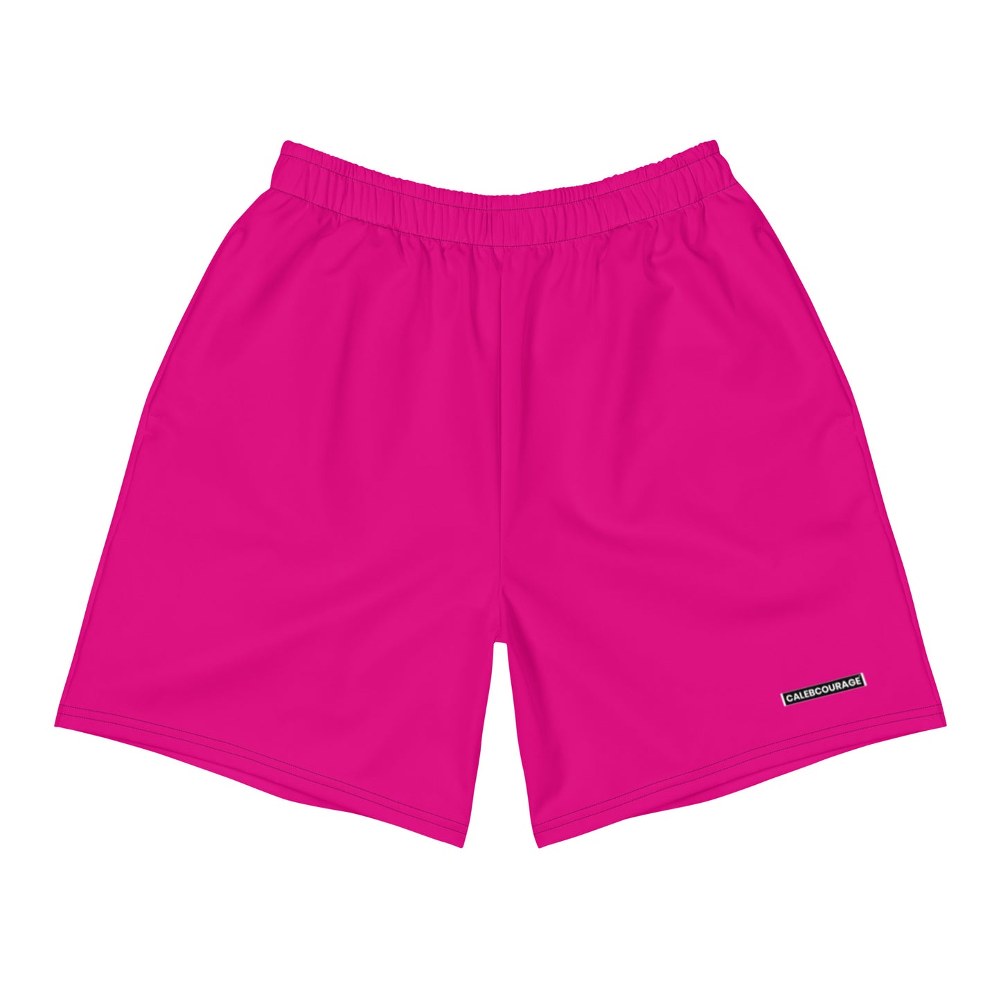 Caleb Unisex pink sporty Shorts