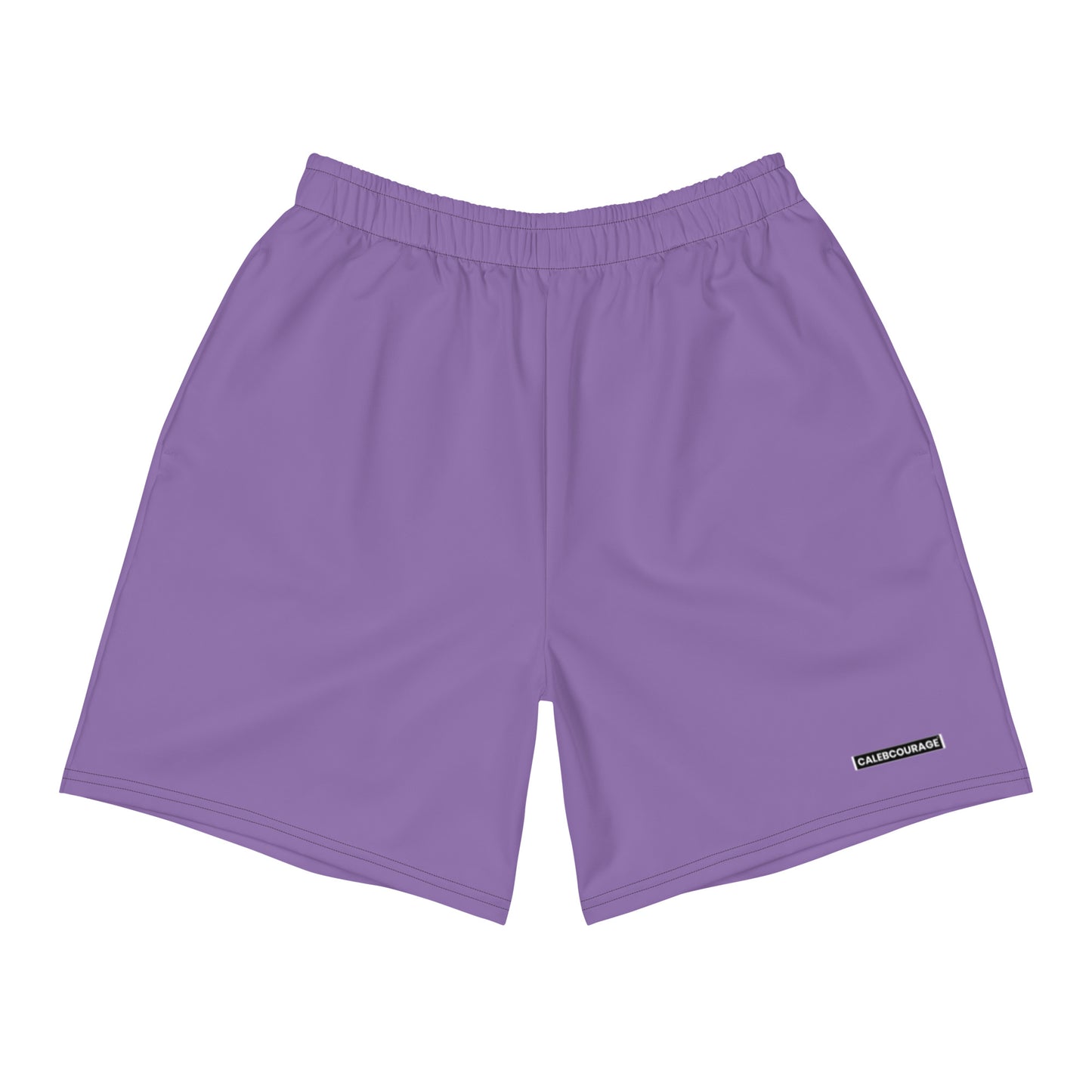 Caleb Unisex dark purple sporty Shorts