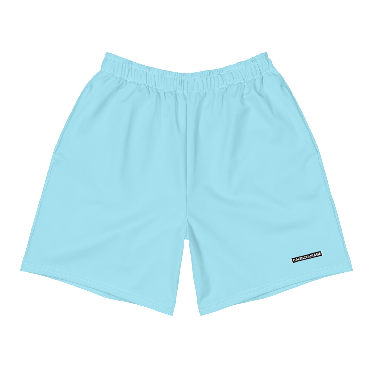 Caleb Unisex light blue sporty Shorts