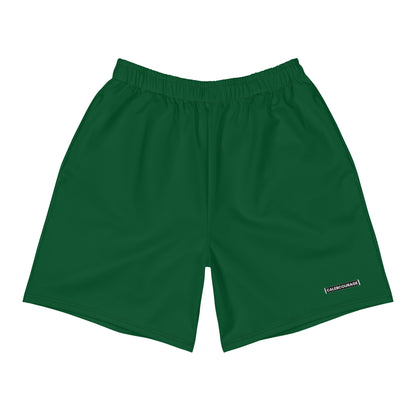 Caleb Unisex dark green sporty Shorts