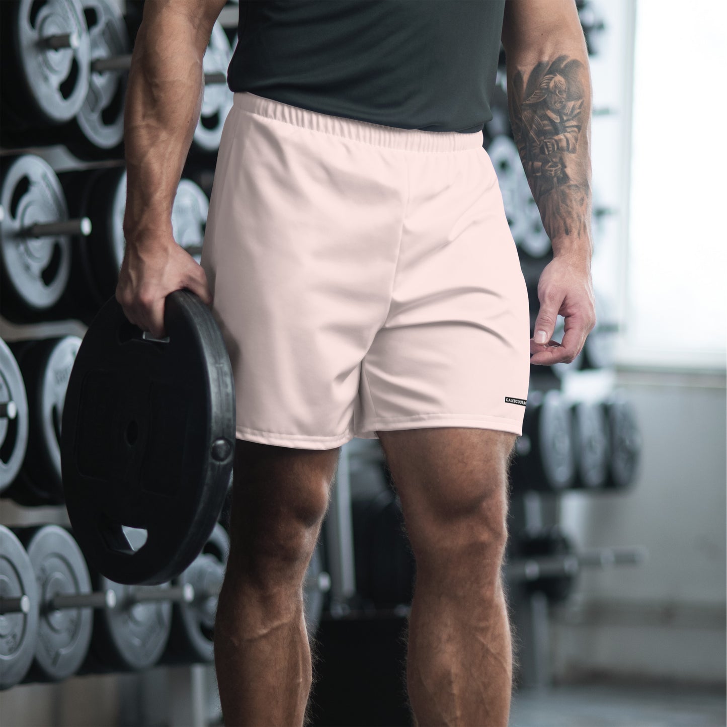 Caleb Unisex blush sporty Shorts