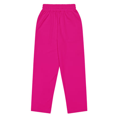 Caleb roast pink Wide-leg joggers