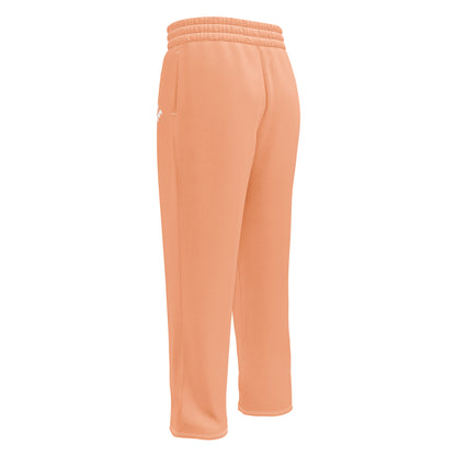 Caleb peach Wide-leg joggers