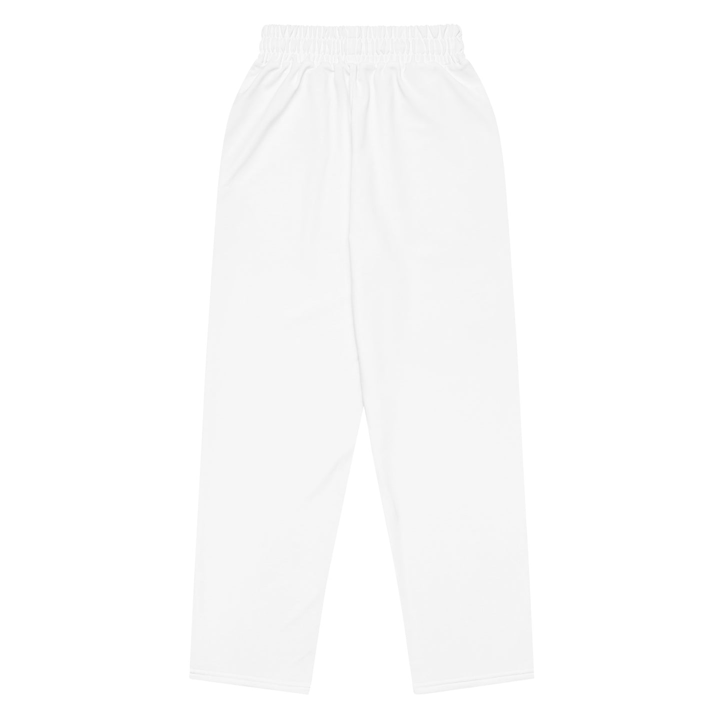 Caleb Wide-leg joggers white