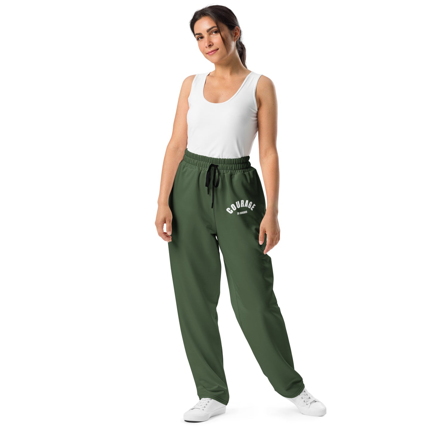 Caleb green Wide-leg jogger