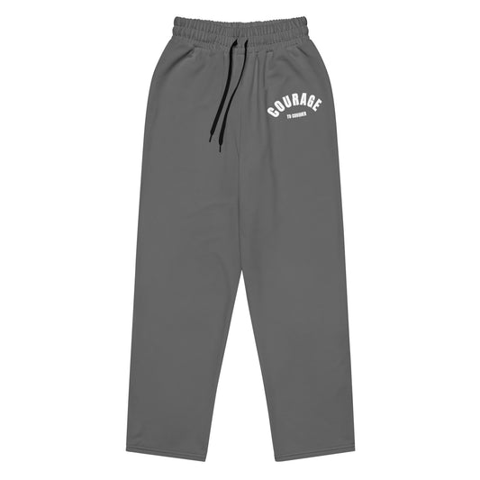 Caleb dark grey Wide-leg joggers